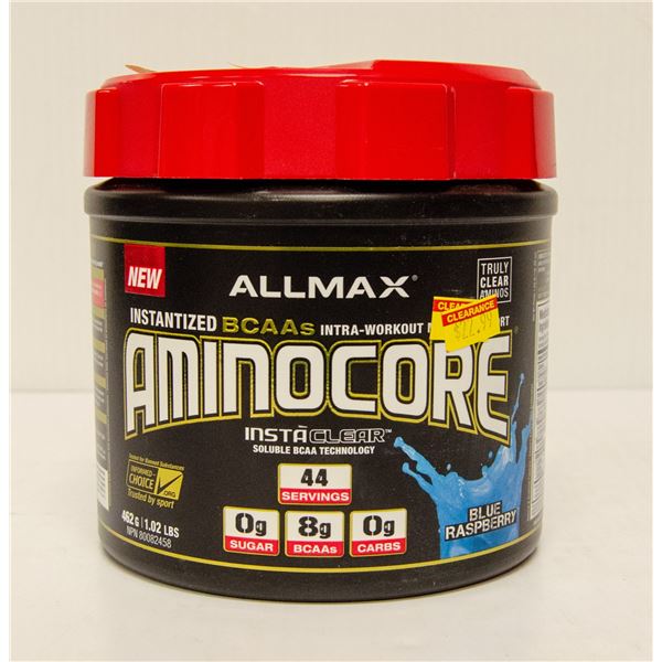 ALLMAX AMINOCORE INSTANTIZED BCAAS INTRA-WORKOUT