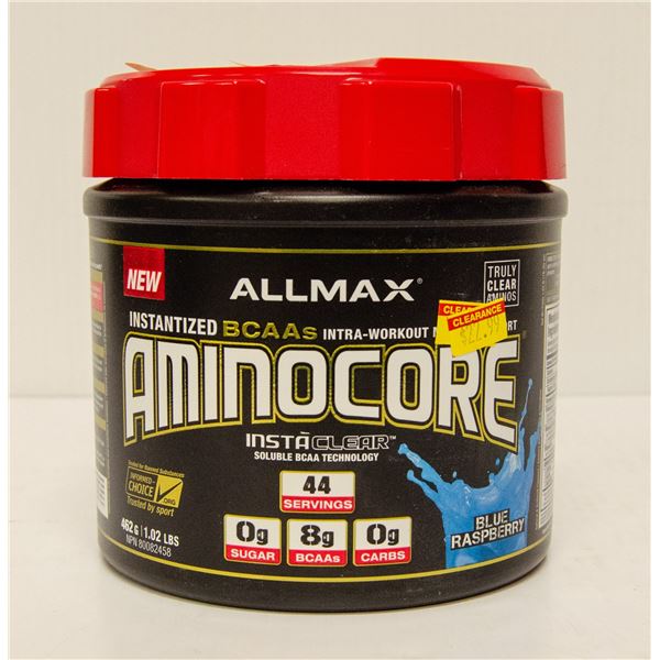ALLMAX AMINOCORE INSTANTIZED BCAAS INTRA-WORKOUT