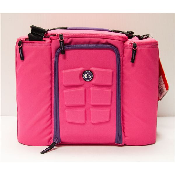 SIX PACK FITNESS PINK & PURPLE LARGE SIZE CARRY