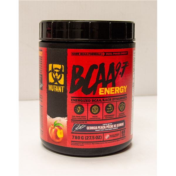 MUTANT BCAA 9.7 ENERGY GEORGIA PEACH FLAVOUR