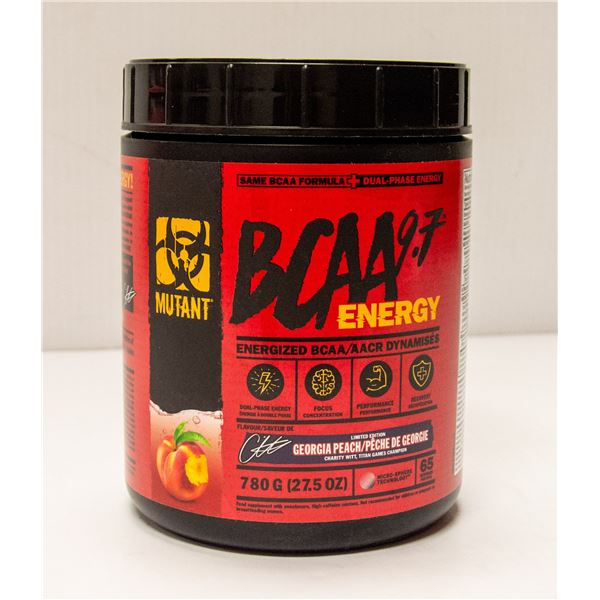 MUTANT BCAA 9.7 ENERGY GEORGIA PEACH FLAVOUR