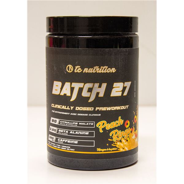 TC NUTRITION BATCH 27 CLINICALLY DOSED