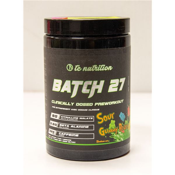 TC NUTRITION BATCH 27 CLINICALLY DOSED