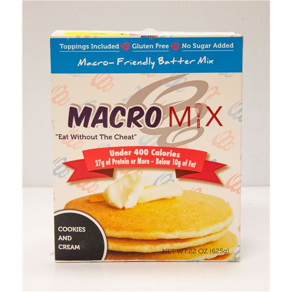 MACRO MIX MACRO-FRIENDLY BATTER MIX COOKIES &