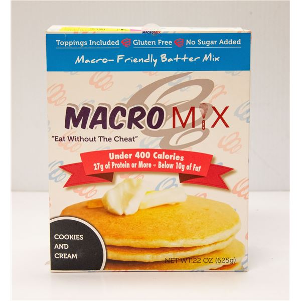 MACRO MIX MACRO-FRIENDLY BATTER MIX COOKIES &