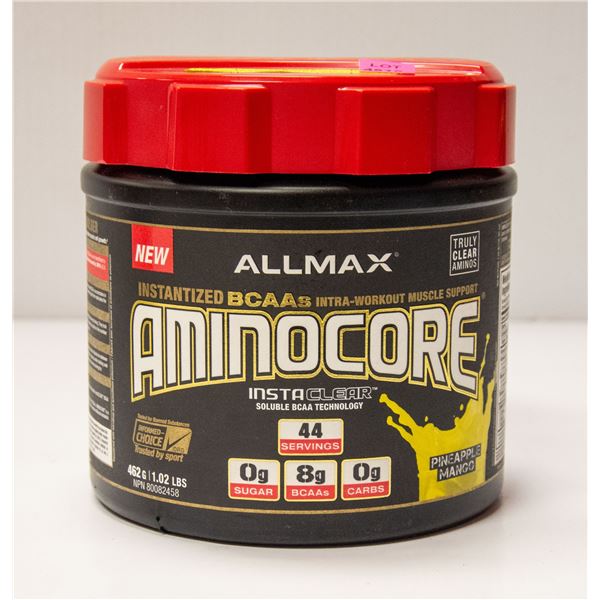 ALLMAX AMINOCORE INSTANTIZED BCAAS INTRA-WORKOUT