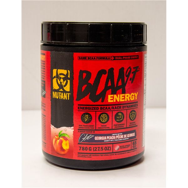 MUTANT BCAA 9.7 ENERGIZED BCAA GEORGIA PEACH