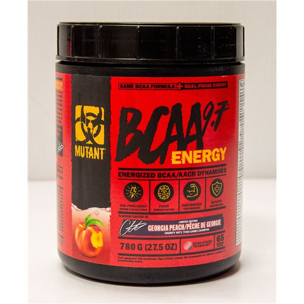 MUTANT BCAA 9.7 ENERGIZED BCAA GEORGIA PEACH