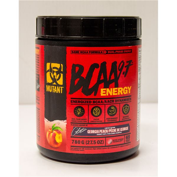 MUTANT BCAA 9.7 ENERGIZED BCAA GEORGIA PEACH