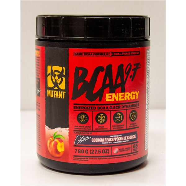 MUTANT BCAA 9.7 ENERGIZED BCAA GEORGIA PEACH