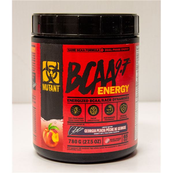 MUTANT BCAA 9.7 ENERGIZED BCAA GEORGIA PEACH