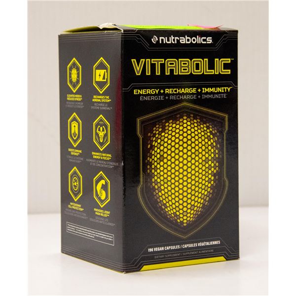 NUTRABOLICS VITABOLIC ENERGY+RECHARGE+IMMUNITY
