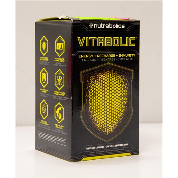 NUTRABOLICS VITABOLIC ENERGY+RECHARGE+IMMUNITY