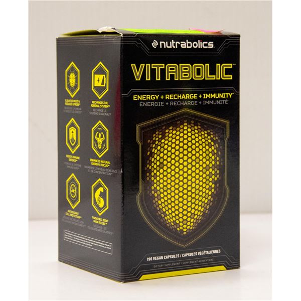 NUTRABOLICS VITABOLIC ENERGY+RECHARGE+IMMUNITY