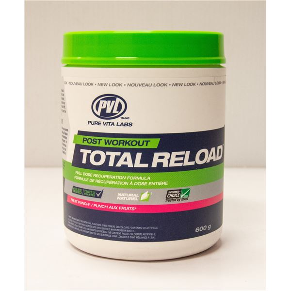 PVL TOTAL RELOAD POST-WORKOUT FORMULA FRUIT PUNCH