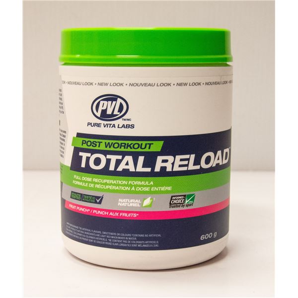 PVL TOTAL RELOAD POST-WORKOUT FORMULA FRUIT PUNCH