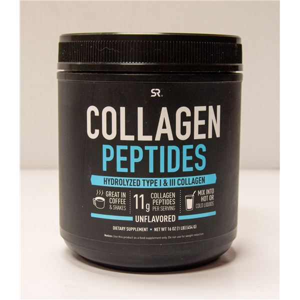 SR COLLAGEN PEPTIDES UNFLAVOURED 454G