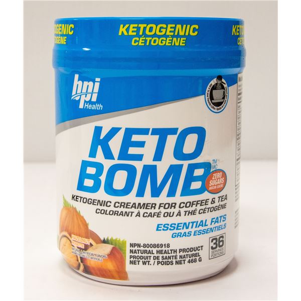 BPI KETO BOMB KETOGENIC CREAMER FOR COFFEE & TEA