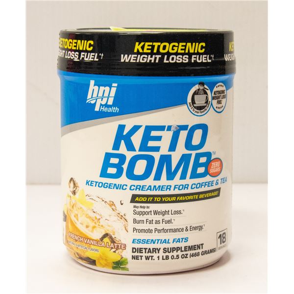 BPI KETO BOMB KETOGENIC CREAMER FOR COFFEE & TEA