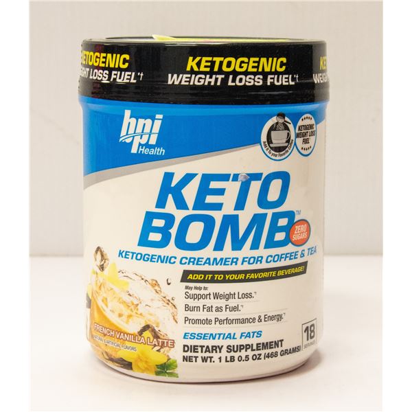BPI KETO BOMB KETOGENIC CREAMER FOR COFFEE & TEA
