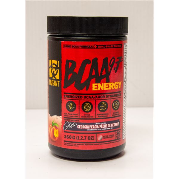 MUTANT BCAA 9.7 ENERGIZED BCAA GEORGIA PEACH