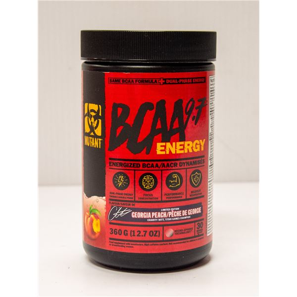 MUTANT BCAA 9.7 ENERGIZED BCAA GEORGIA PEACH