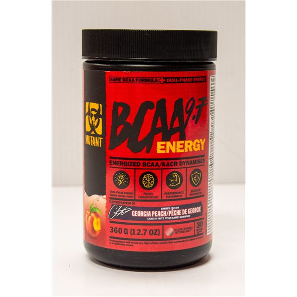 MUTANT BCAA 9.7 ENERGIZED BCAA GEORGIA PEACH