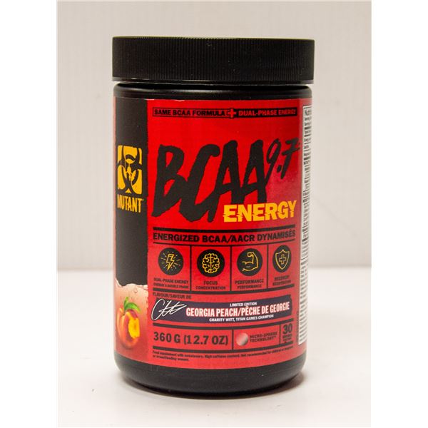 MUTANT BCAA 9.7 ENERGIZED BCAA GEORGIA PEACH