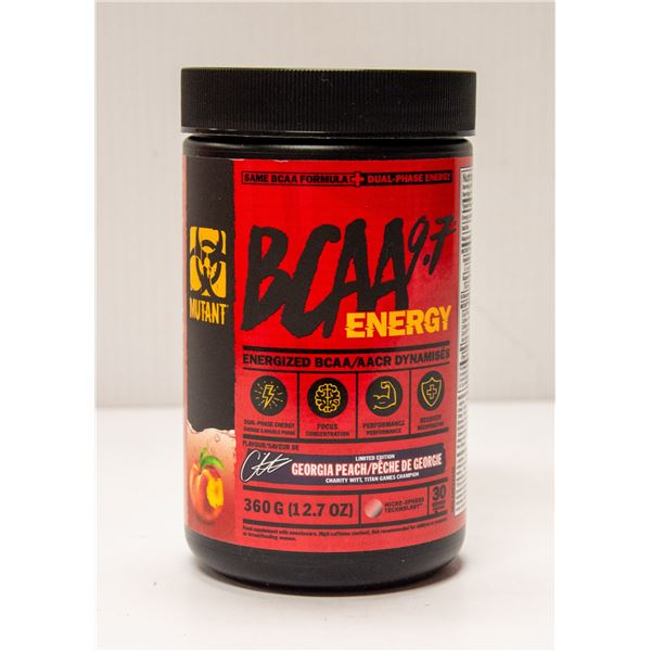 MUTANT BCAA 9.7 ENERGIZED BCAA GEORGIA PEACH
