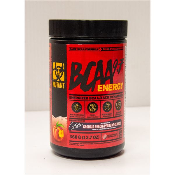 MUTANT BCAA 9.7 ENERGIZED BCAA GEORGIA PEACH