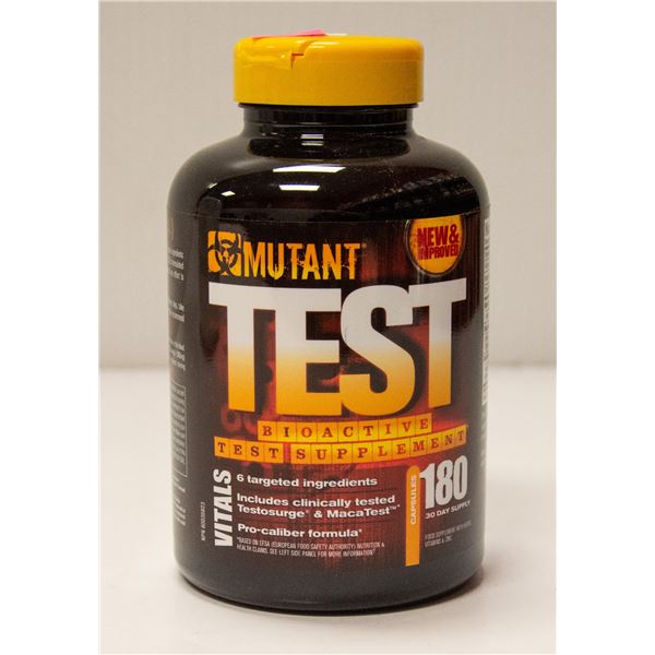 MUTANT TEST BIOACTIVE TEST SUPPLEMENT 180 CAPSULES