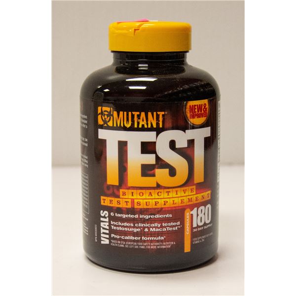 MUTANT TEST BIOACTIVE TEST SUPPLEMENT 180 CAPSULES