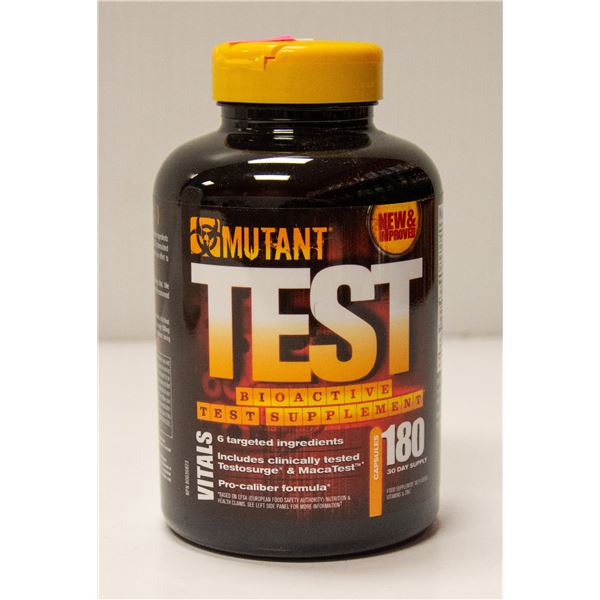 MUTANT TEST BIOACTIVE TEST SUPPLEMENT 180 CAPSULES