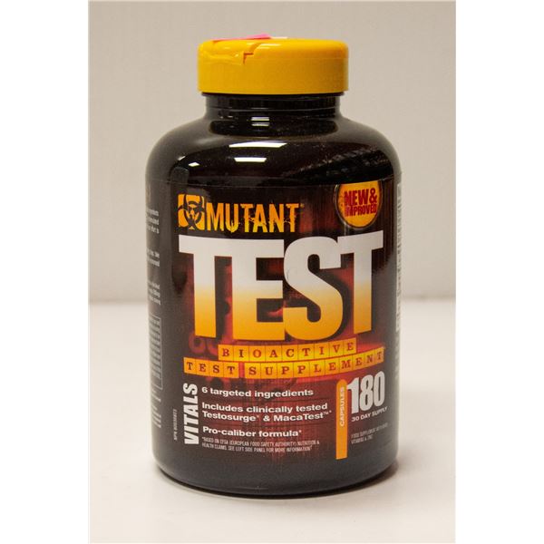 MUTANT TEST BIOACTIVE TEST SUPPLEMENT 180 CAPSULES