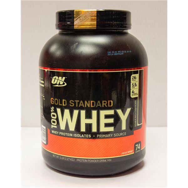 ON GOLD STANDARD 100% WHEY PROTEIN ISOLATE 5LBS