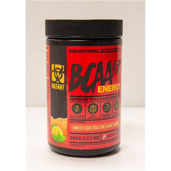 MUTANT BCAA 9.7 ENERGIZED BCAA SWEET ICED TEA