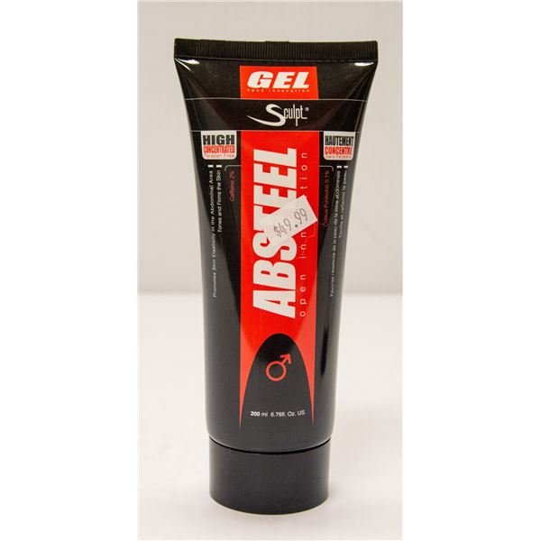 SCULP ABSTEEL GEL PROMOTES SKIN ELASTICITY IN