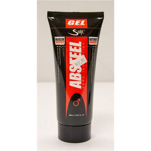 SCULP ABSTEEL GEL PROMOTES SKIN ELASTICITY IN
