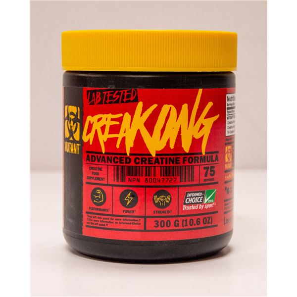 MUTANT CREAKONG ADVANCED CREATINE FORMULA
