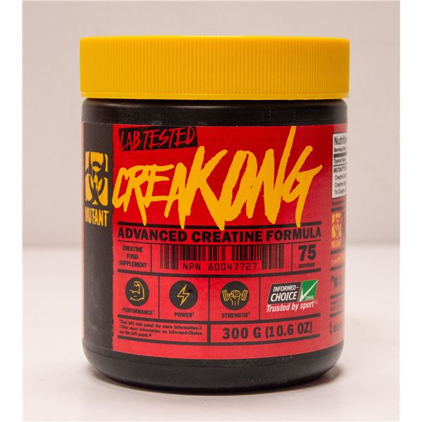 MUTANT CREAKONG ADVANCED CREATINE FORMULA