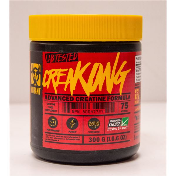 MUTANT CREAKONG ADVANCED CREATINE FORMULA