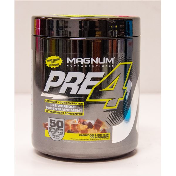 MAGNUM PRE-4 EXTREMELY CONCENTRATED PRE-WORKOUT