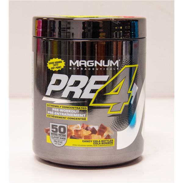 MAGNUM PRE-4 EXTREMELY CONCENTRATED PRE-WORKOUT