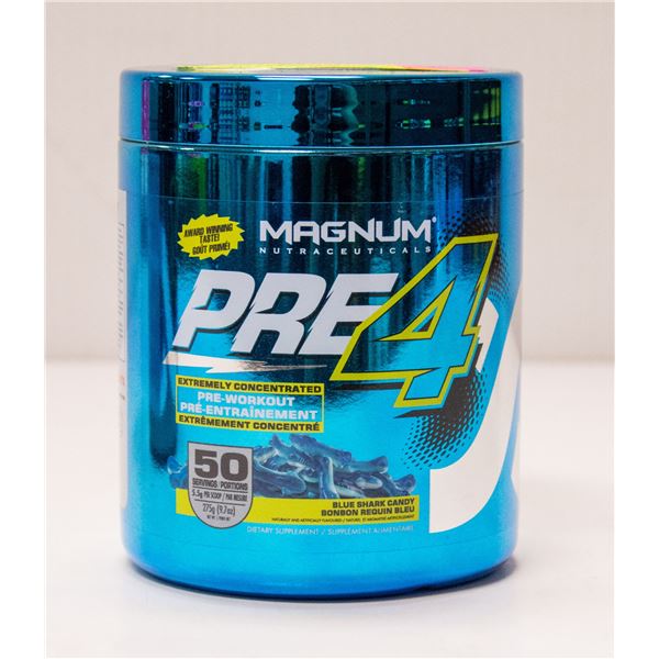 MAGNUM PRE-4 EXTREMELY CONCENTRATED PRE-WORKOUT