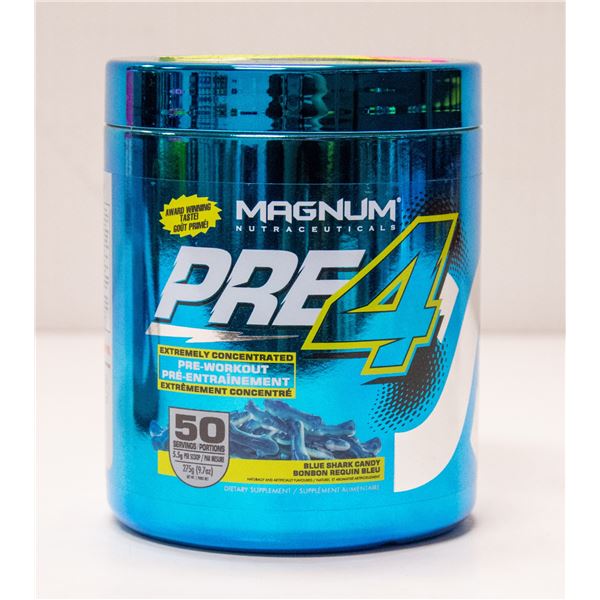 MAGNUM PRE-4 EXTREMELY CONCENTRATED PRE-WORKOUT
