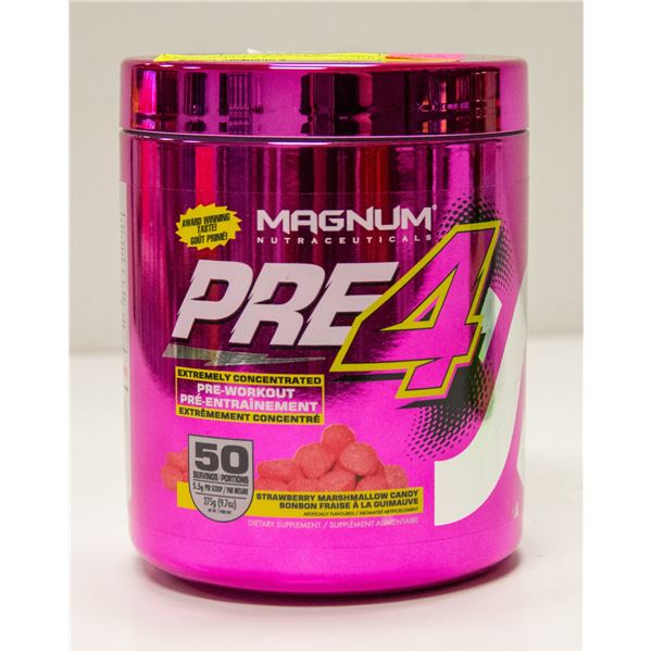 MAGNUM PRE-4 EXTREMELY CONCENTRATED PRE-WORKOUT