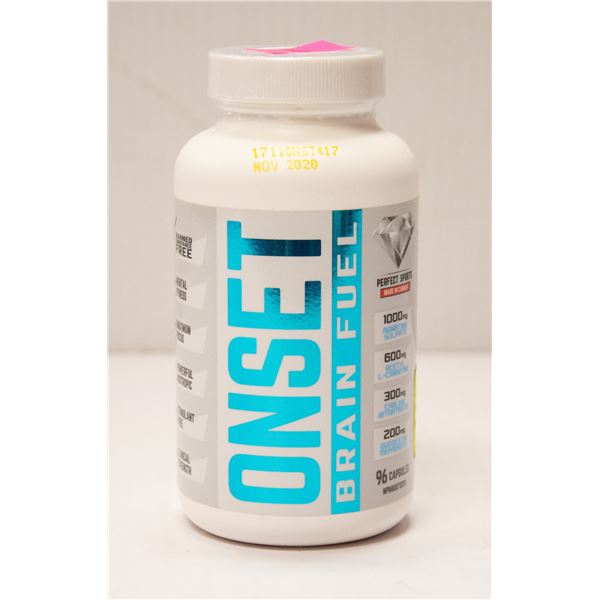 PERFECT SPORTS ONSET BRAIN FUEL 96 CAPSULES