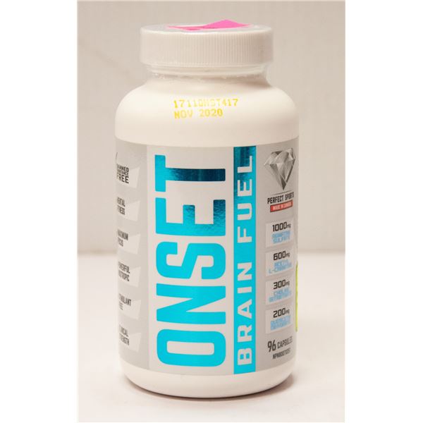 PERFECT SPORTS ONSET BRAIN FUEL 96 CAPSULES