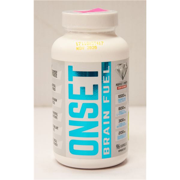 PERFECT SPORTS ONSET BRAIN FUEL 96 CAPSULES