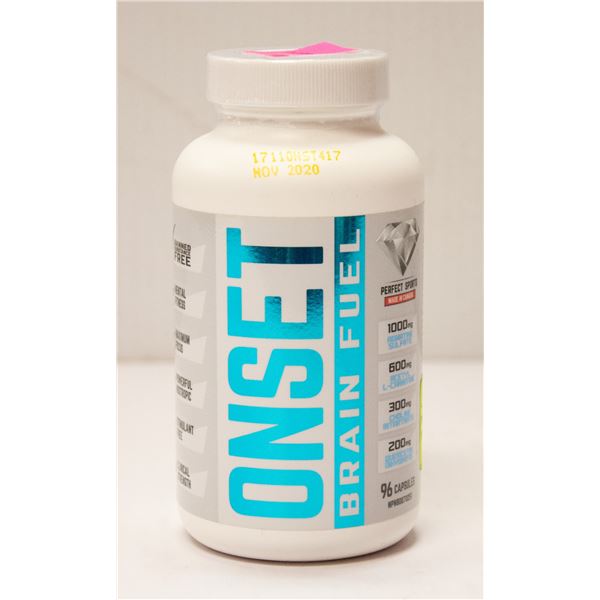 PERFECT SPORTS ONSET BRAIN FUEL 96 CAPSULES